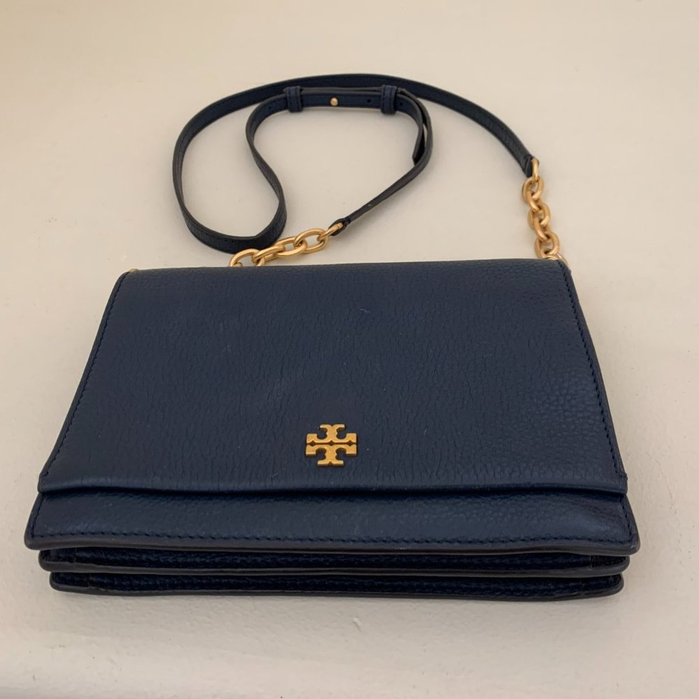 Tory Burch Georgia Royal Navy Crossbody
